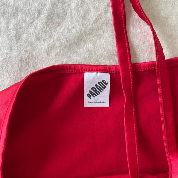 Parade red slip halter dress (sz M) - Picture 4 of 6